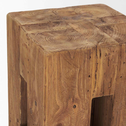 Mercana Waylen Natural Wooden Accent Table
