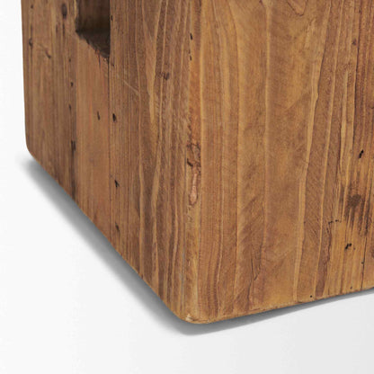 Mercana Waylen Natural Wooden Accent Table