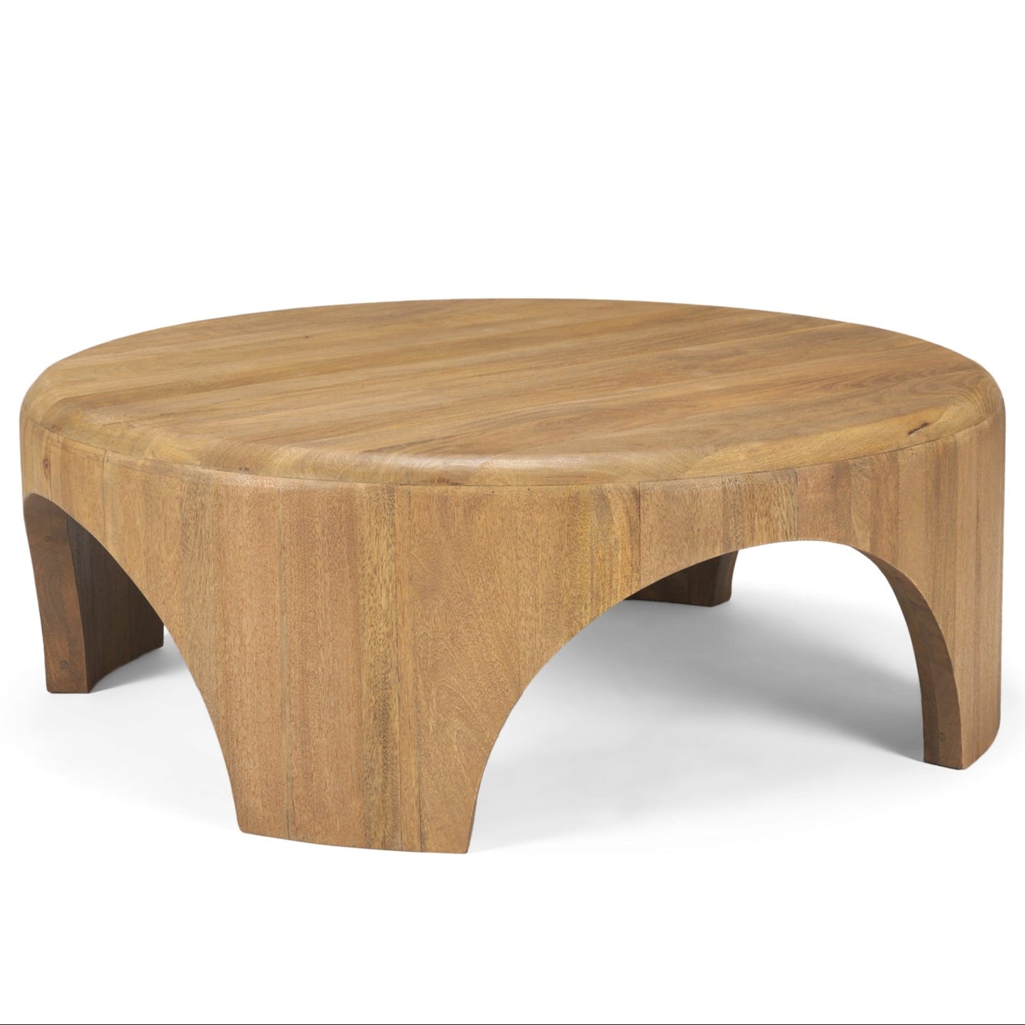 Mercana Shima Arched Legs Round Coffee Table