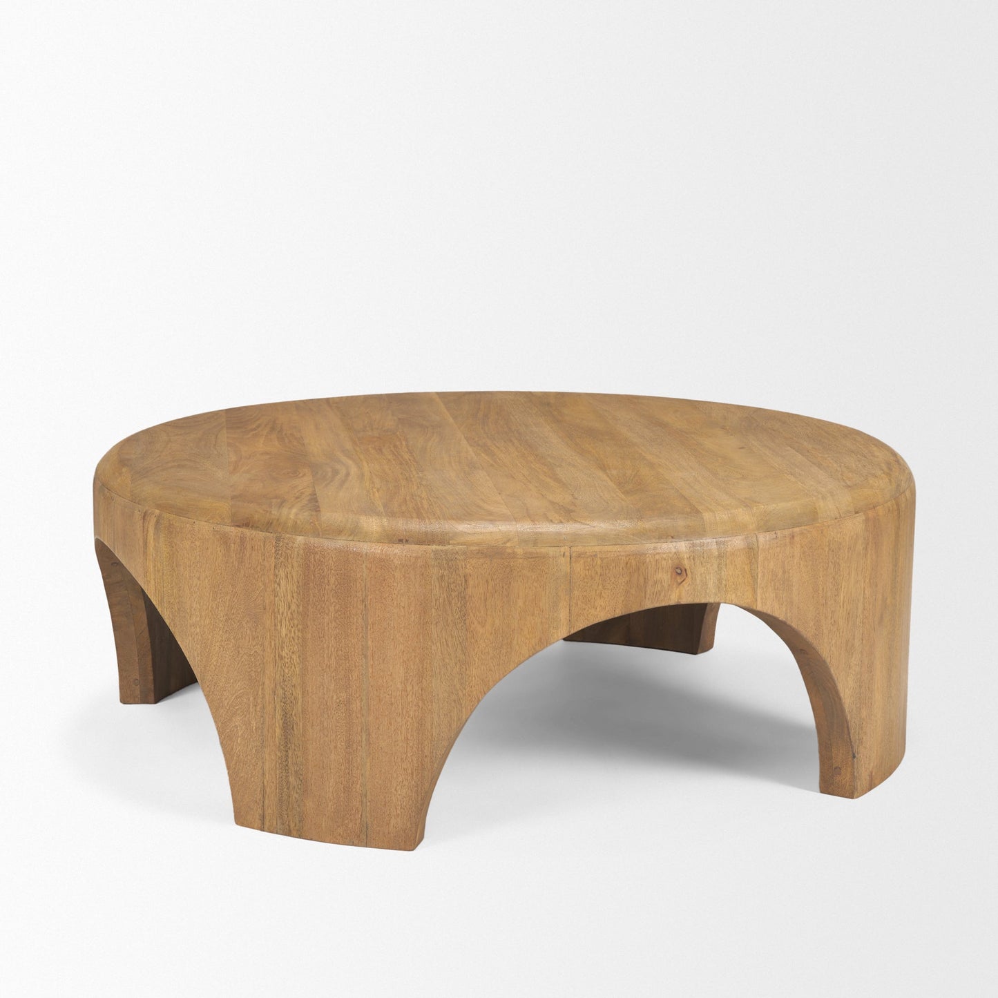 Mercana Shima Arched Legs Round Coffee Table