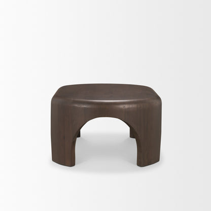 Mercana Shima Arched Legs Oval Coffee Table
