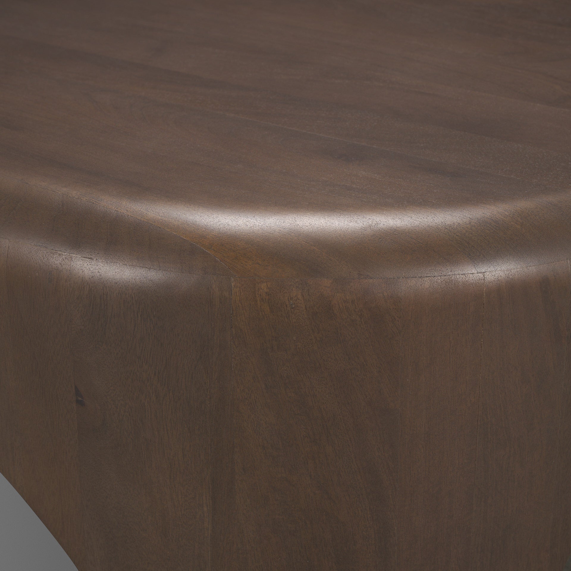 Mercana Shima Arched Legs Oval Coffee Table