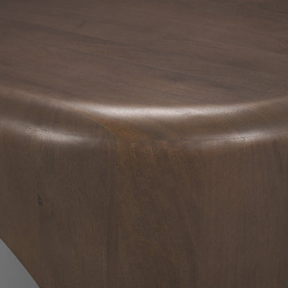 Mercana Shima Arched Legs Oval Coffee Table
