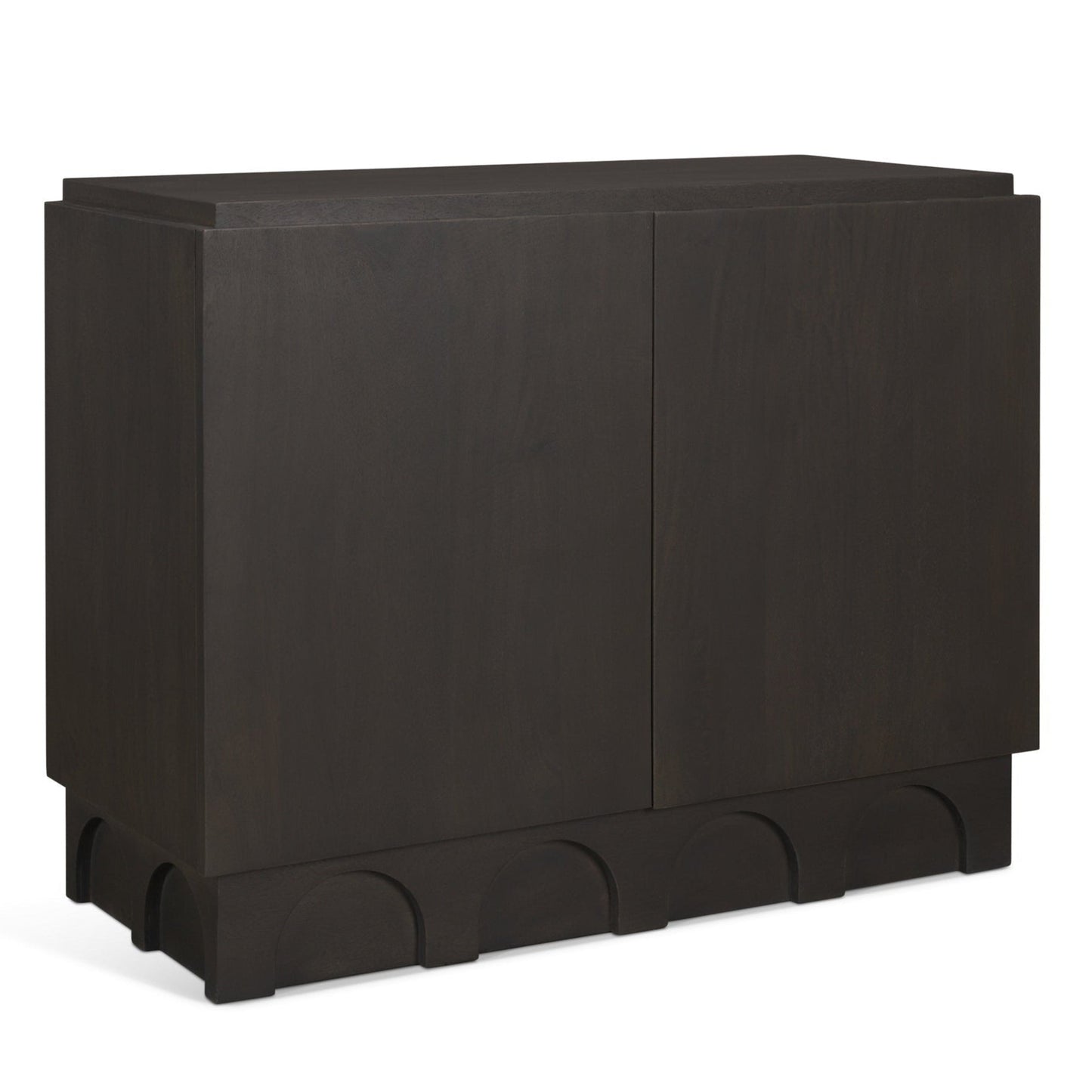 Wagner Wooden Arched Accent Cabinet