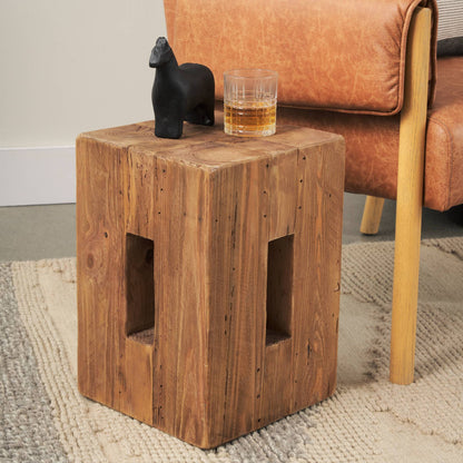 Mercana Waylen Natural Wooden Accent Table