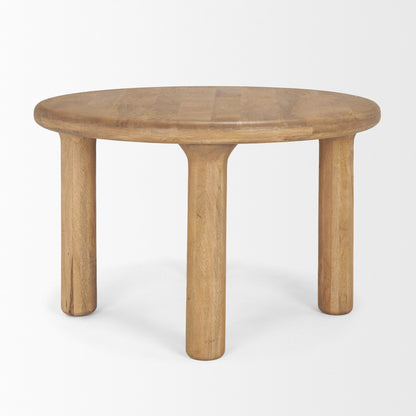 Mercana Soma Wood Round Dining Table