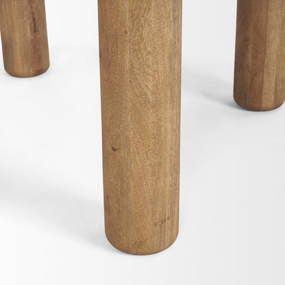 Mercana Soma Wood Round Dining Table