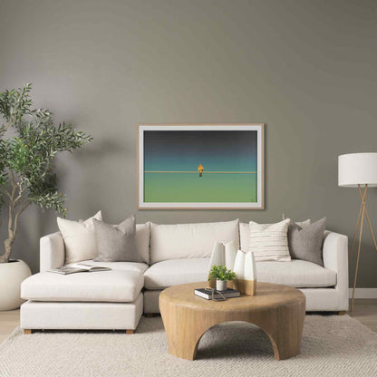 Mercana Shima Arched Legs Round Coffee Table