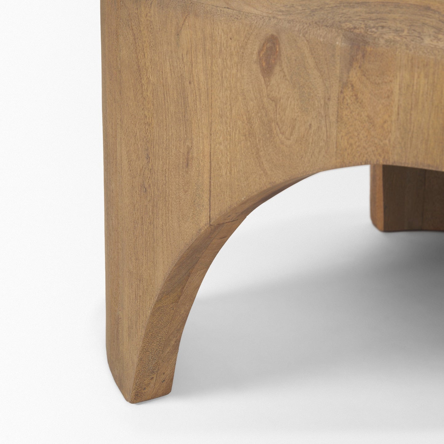 Mercana Shima Arched Legs Oval Coffee Table