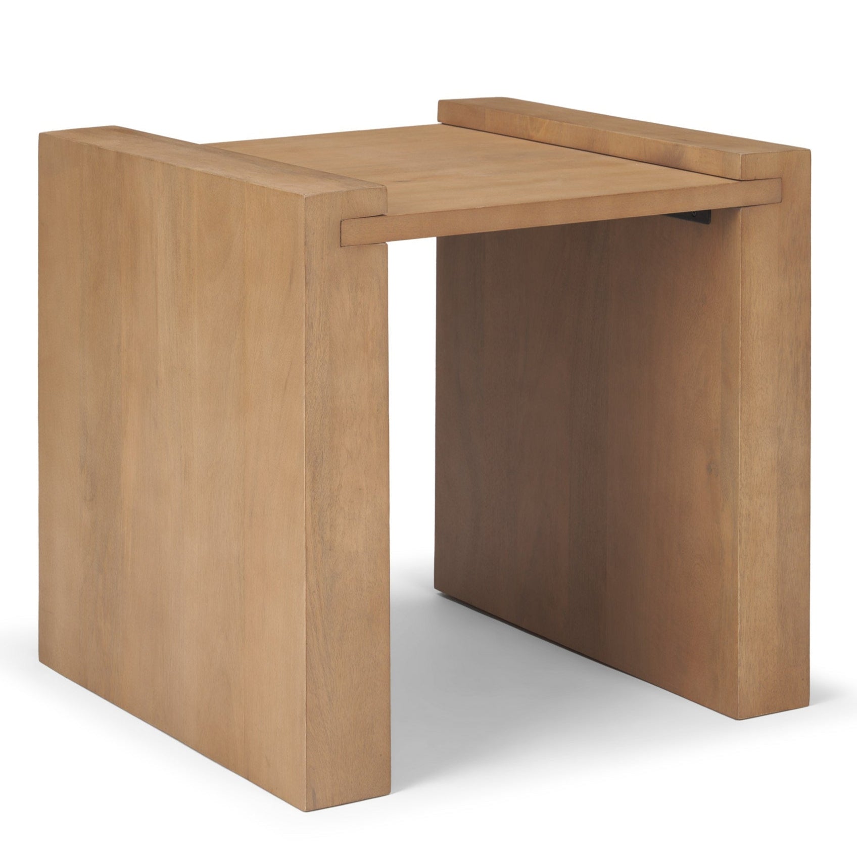 Mercana Wesson Wooden Rectangular Accent Table