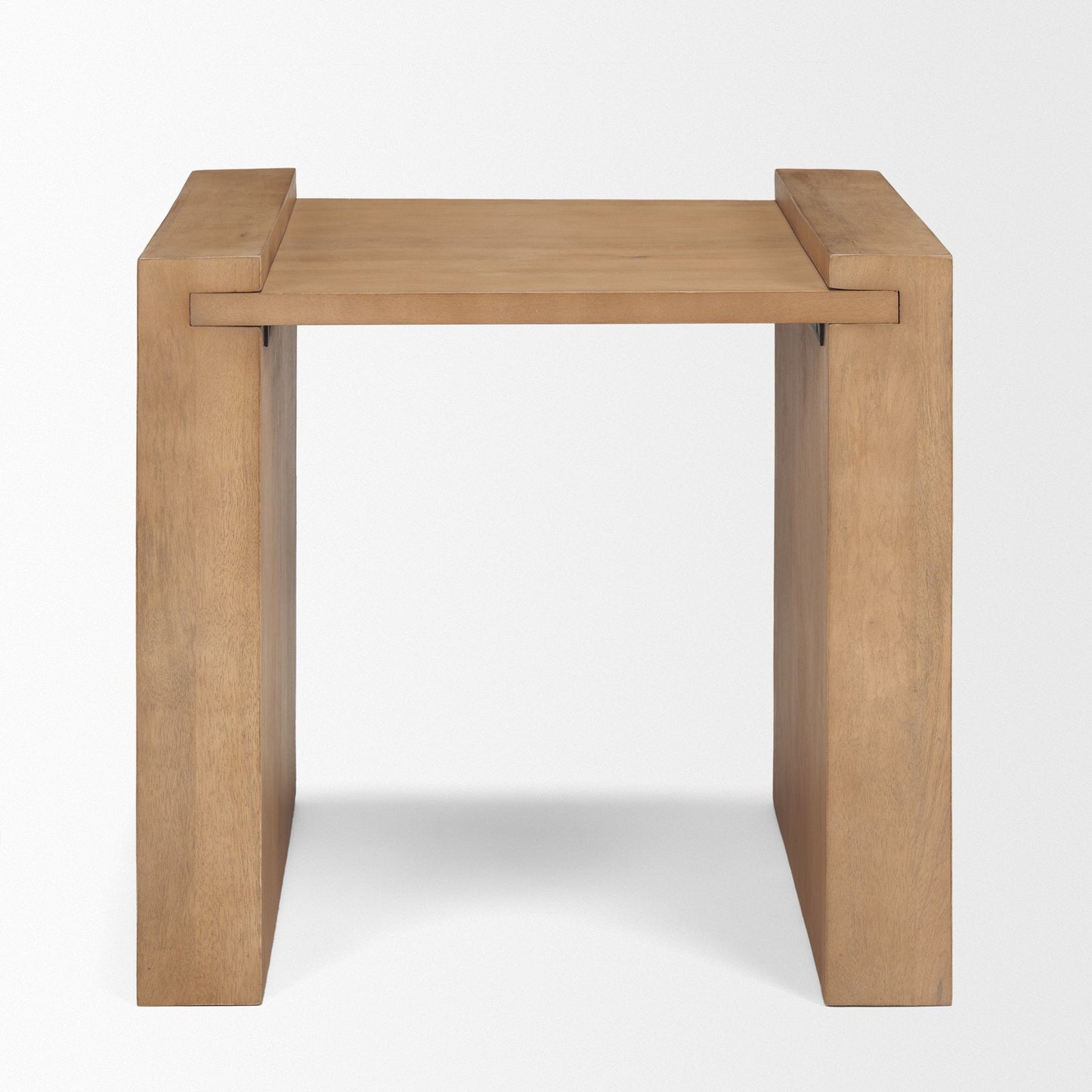 Mercana Wesson Wooden Rectangular Accent Table