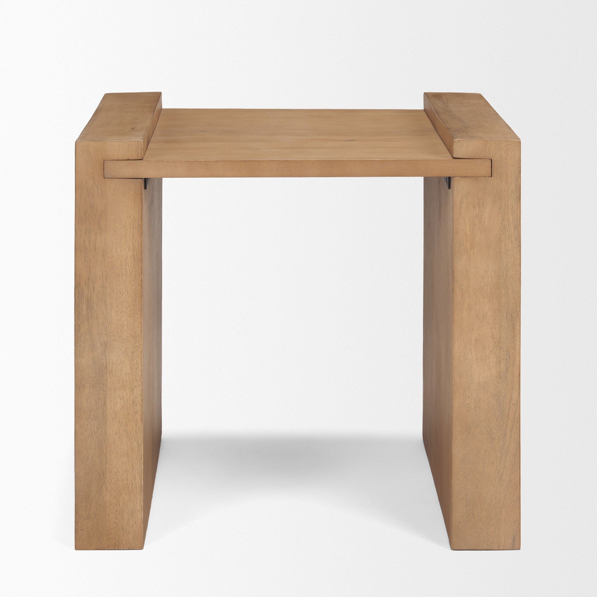 Mercana Wesson Wooden Rectangular Accent Table