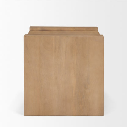 Mercana Wesson Wooden Rectangular Accent Table