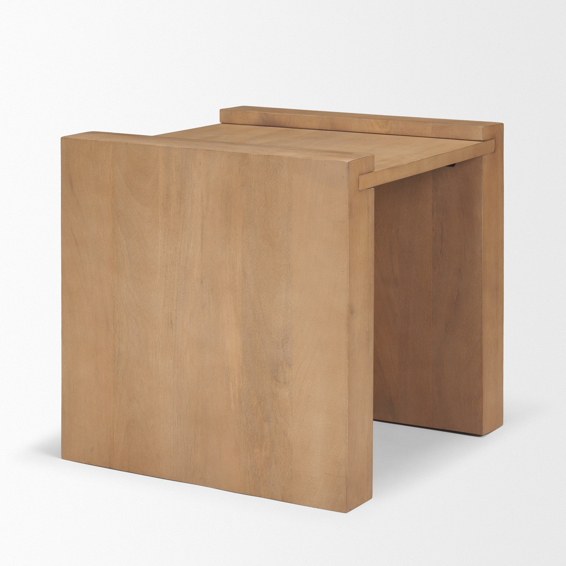 Mercana Wesson Wooden Rectangular Accent Table