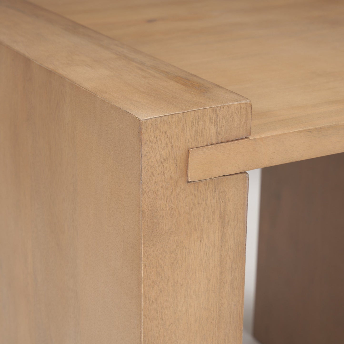 Mercana Wesson Wooden Rectangular Accent Table