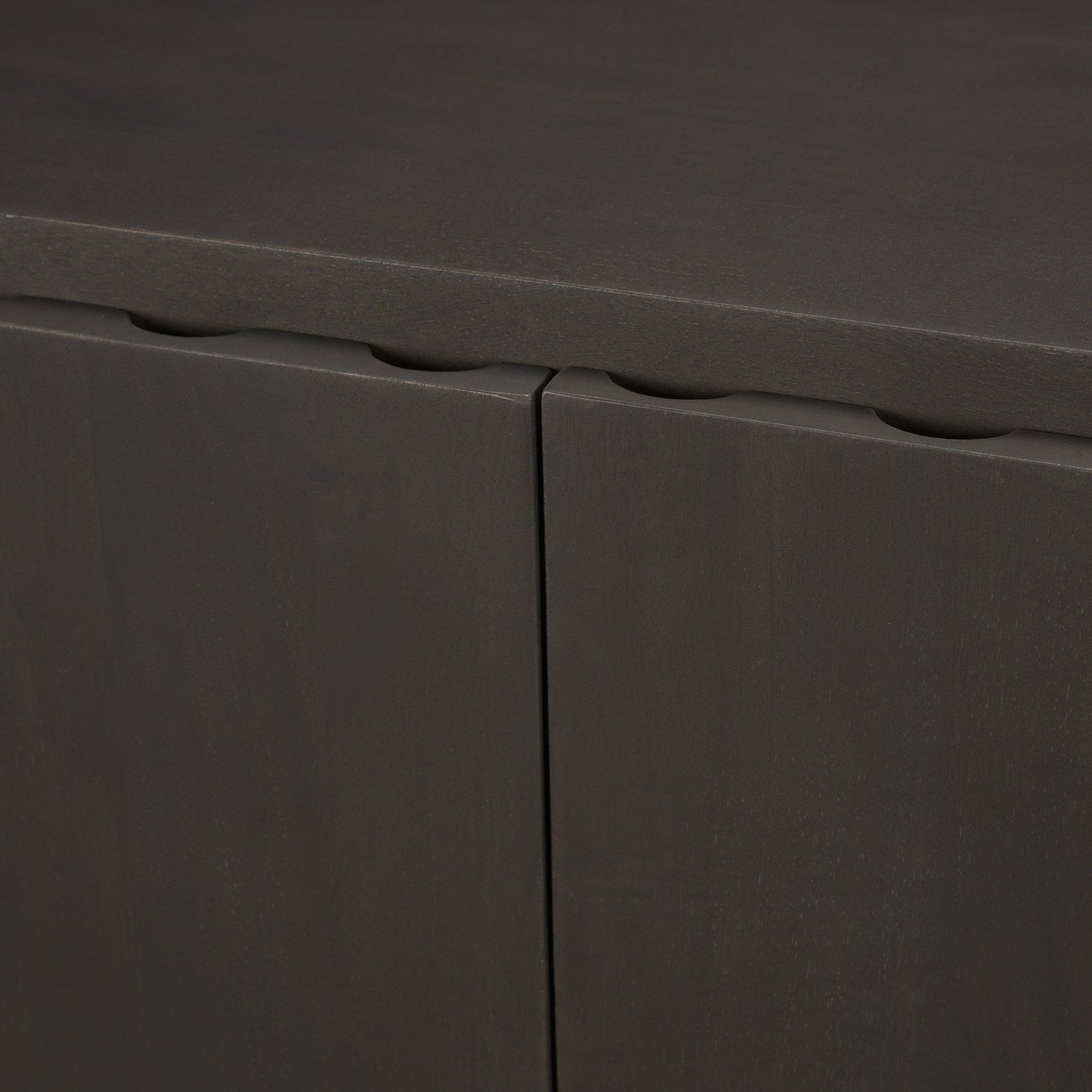 Wagner Wooden Arched Accent Cabinet