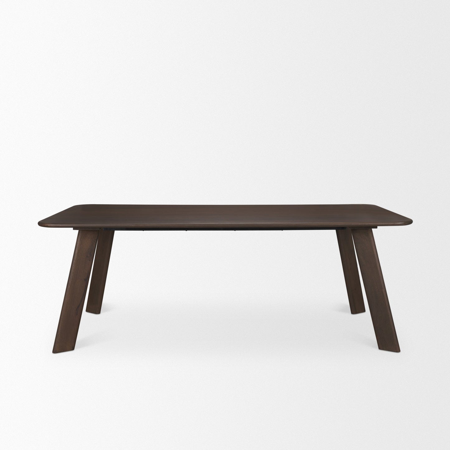 Mercana Welborn Dark Brown Wood Dining Table