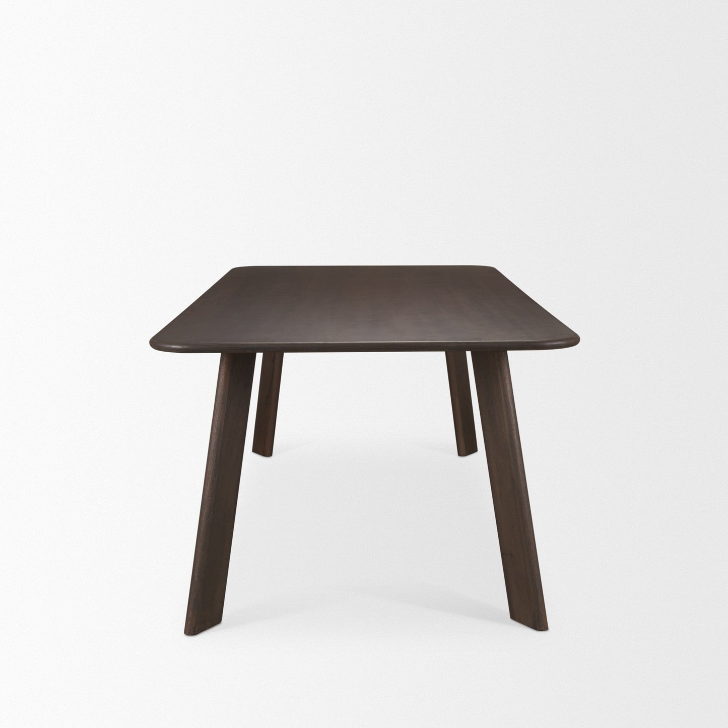 Mercana Welborn Dark Brown Wood Dining Table