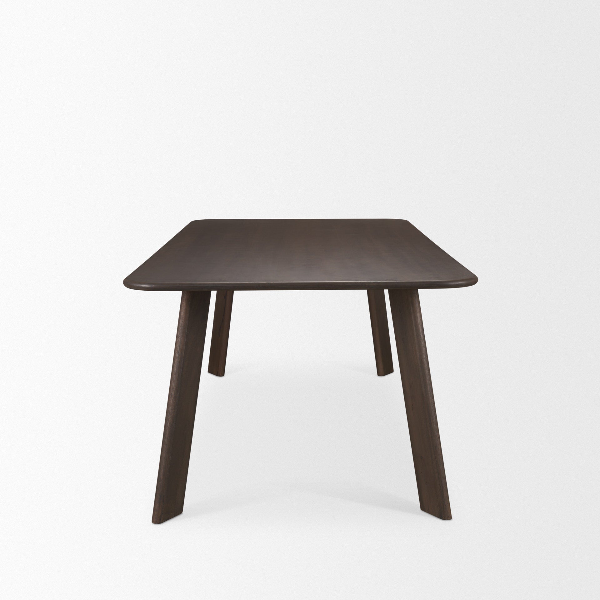 Mercana Welborn Dark Brown Wood Dining Table