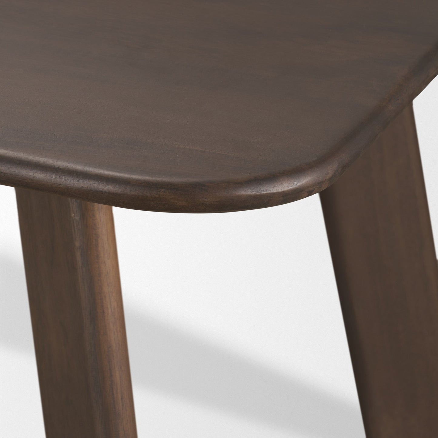 Mercana Welborn Dark Brown Wood Dining Table