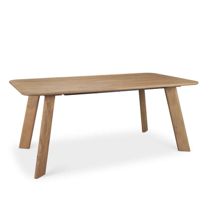 Mercana Welborn Dark Brown Wood Dining Table