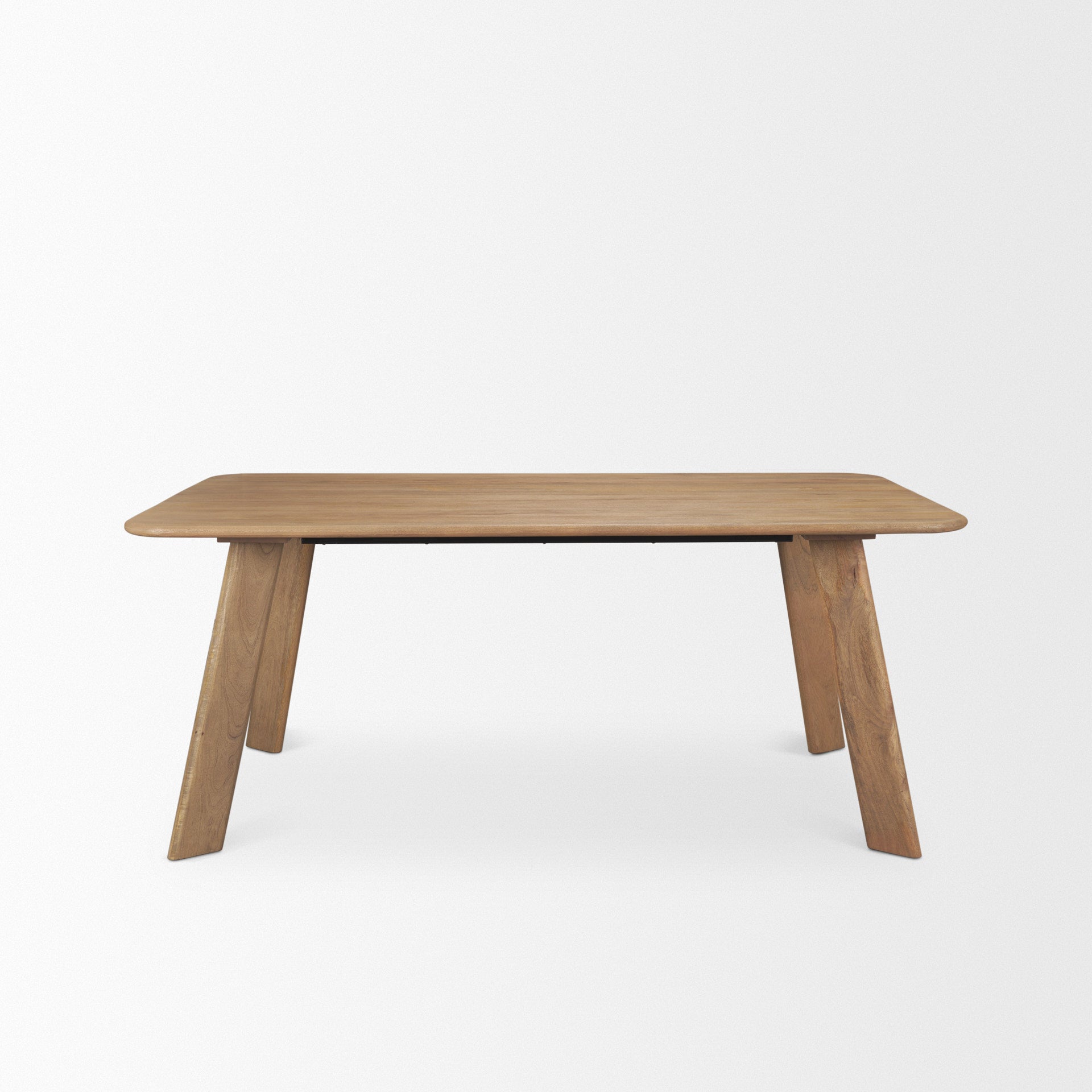 Mercana Welborn Dark Brown Wood Dining Table