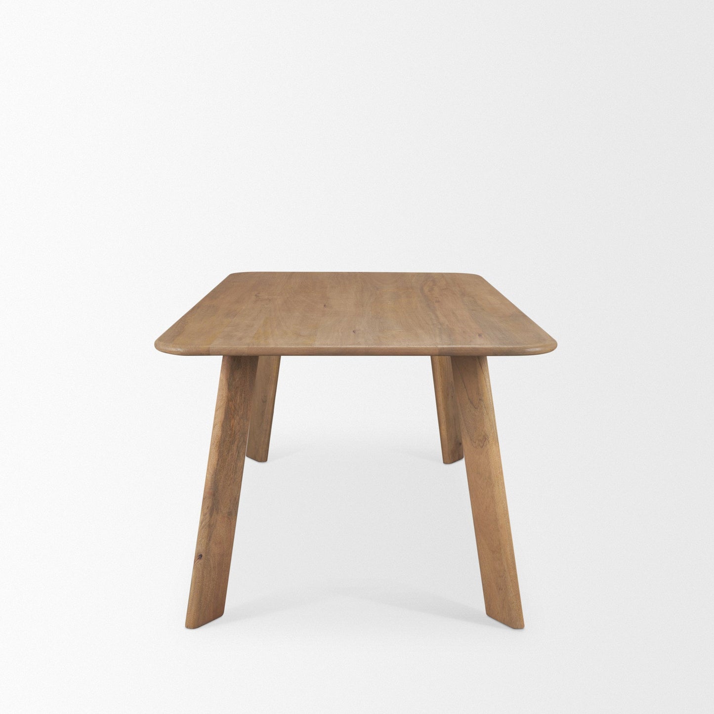 Mercana Welborn Dark Brown Wood Dining Table