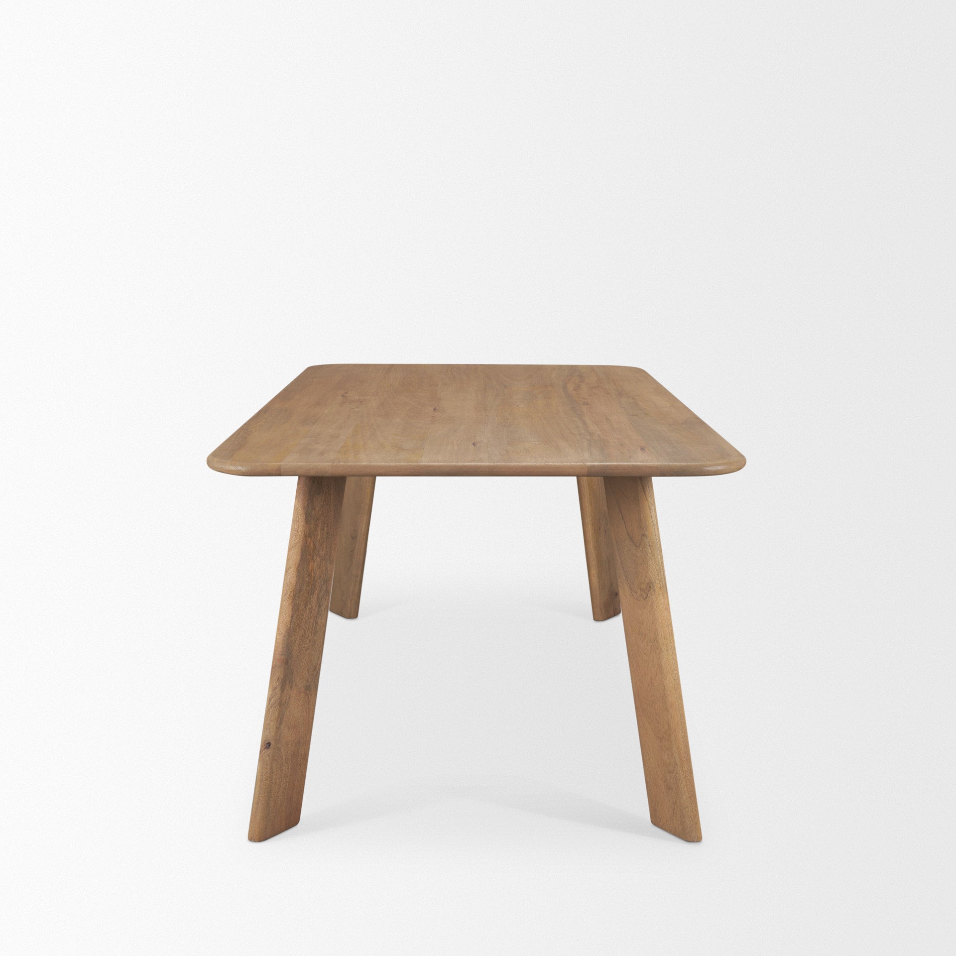 Mercana Welborn Dark Brown Wood Dining Table