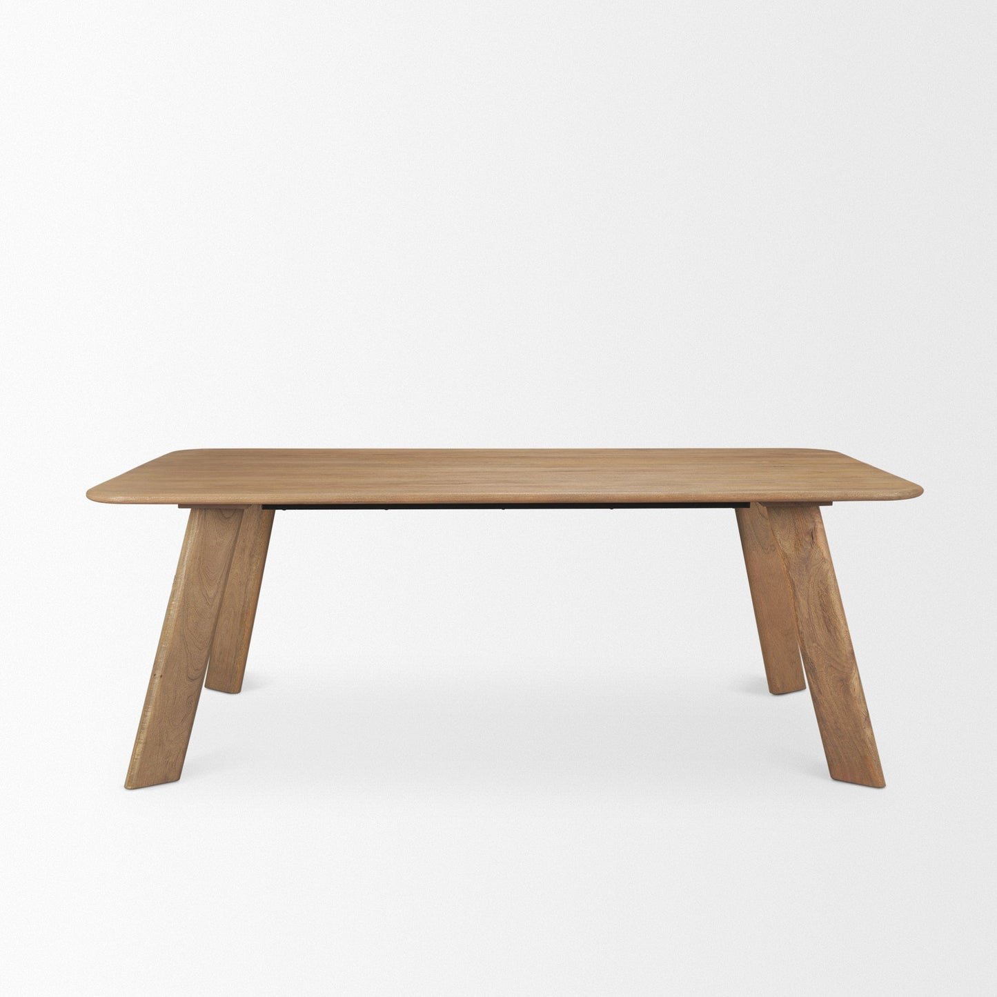 Mercana Welborn Dark Brown Wood Dining Table