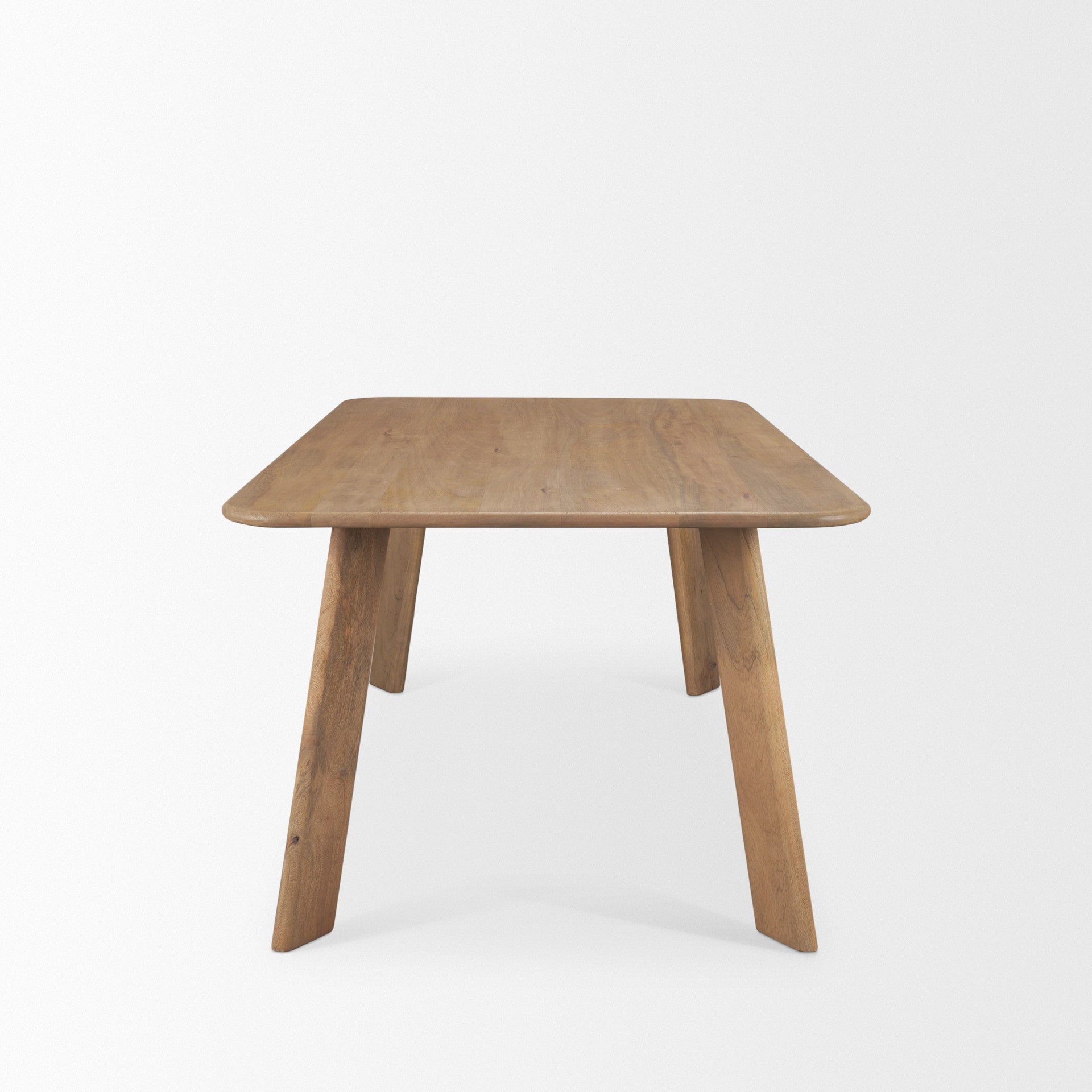 Mercana Welborn Dark Brown Wood Dining Table