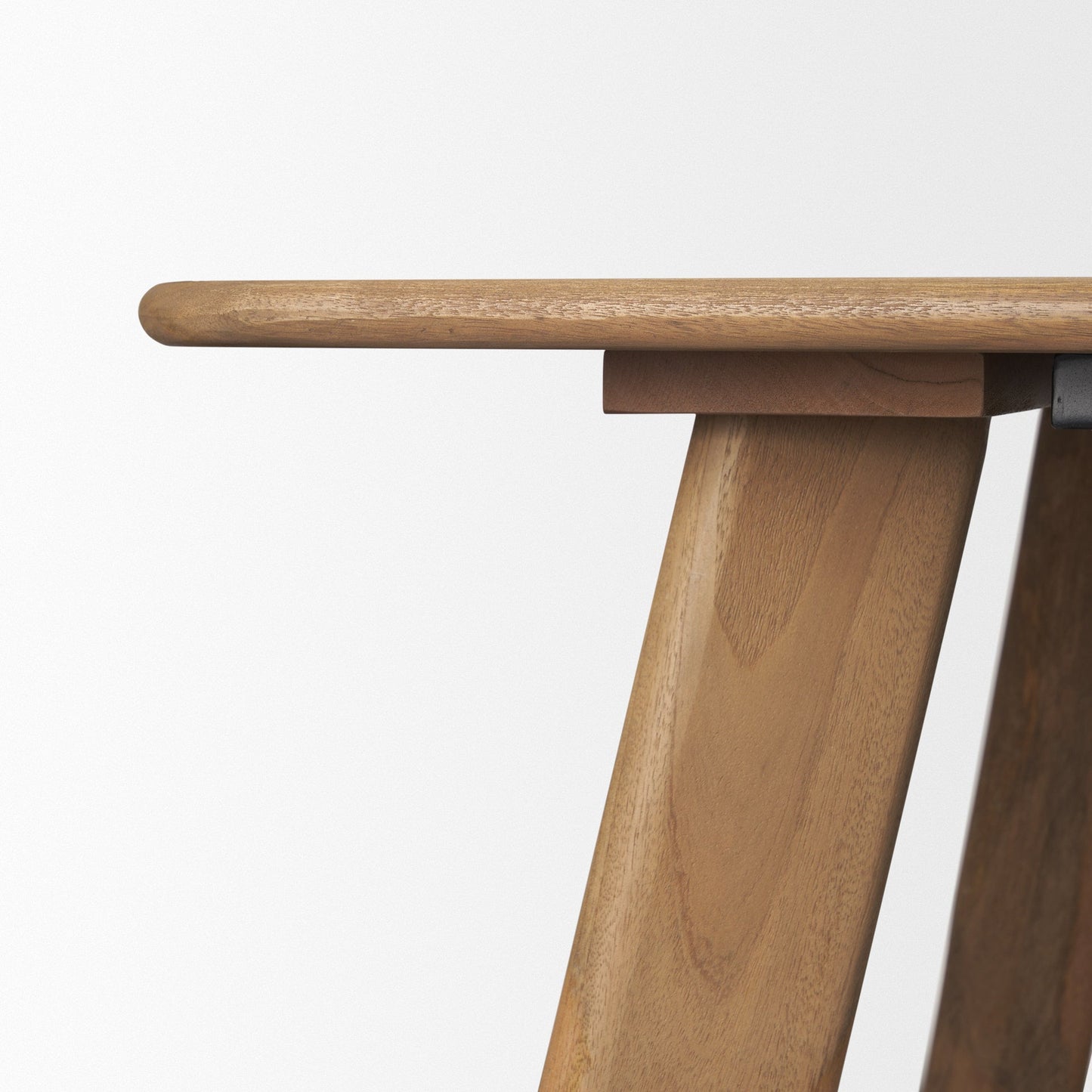 Mercana Welborn Dark Brown Wood Dining Table
