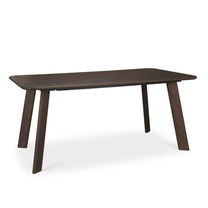 Mercana Welborn Dark Brown Wood Dining Table