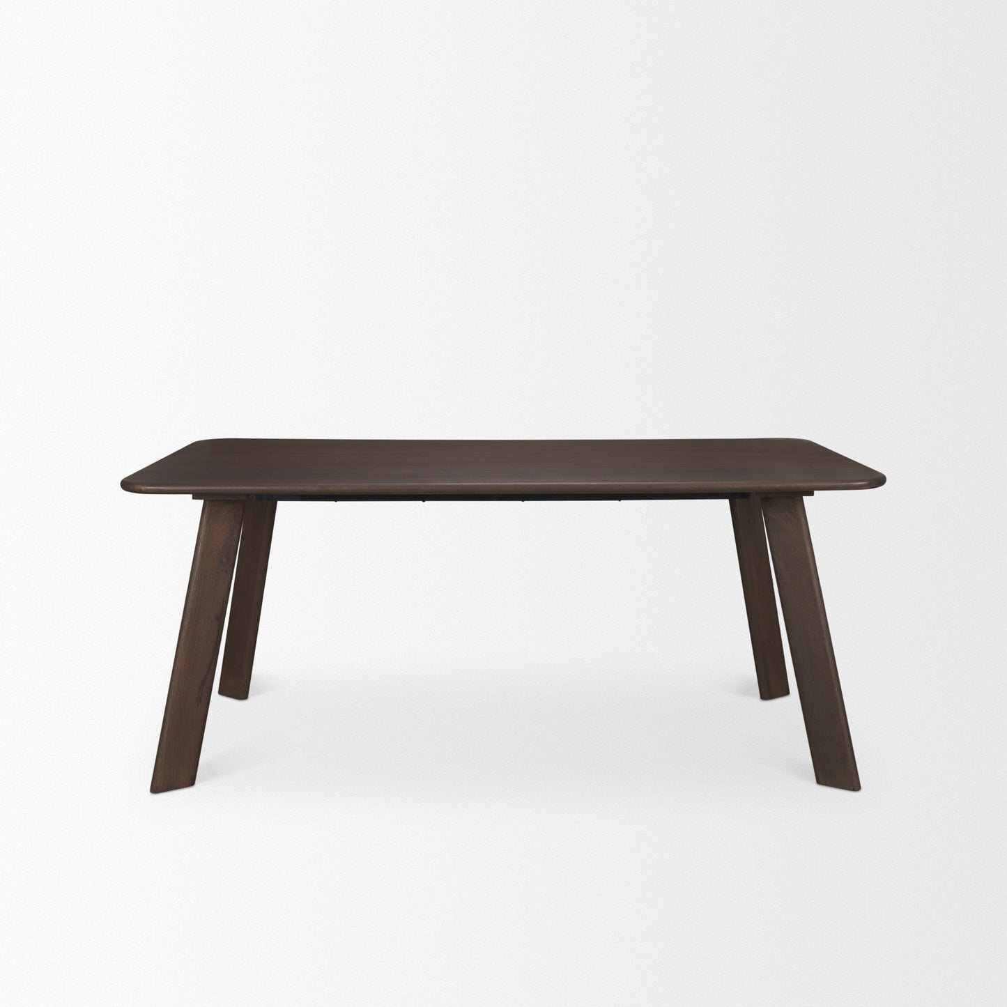 Mercana Welborn Dark Brown Wood Dining Table