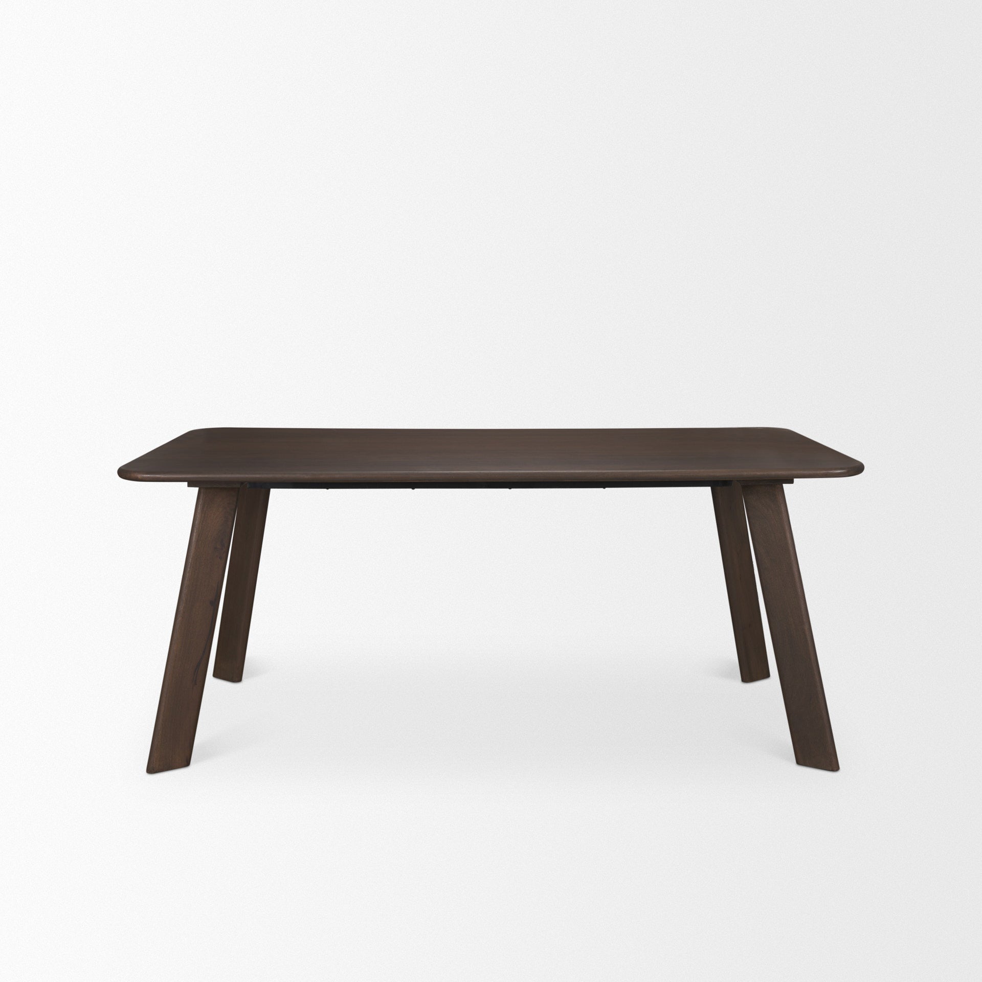 Mercana Welborn Dark Brown Wood Dining Table