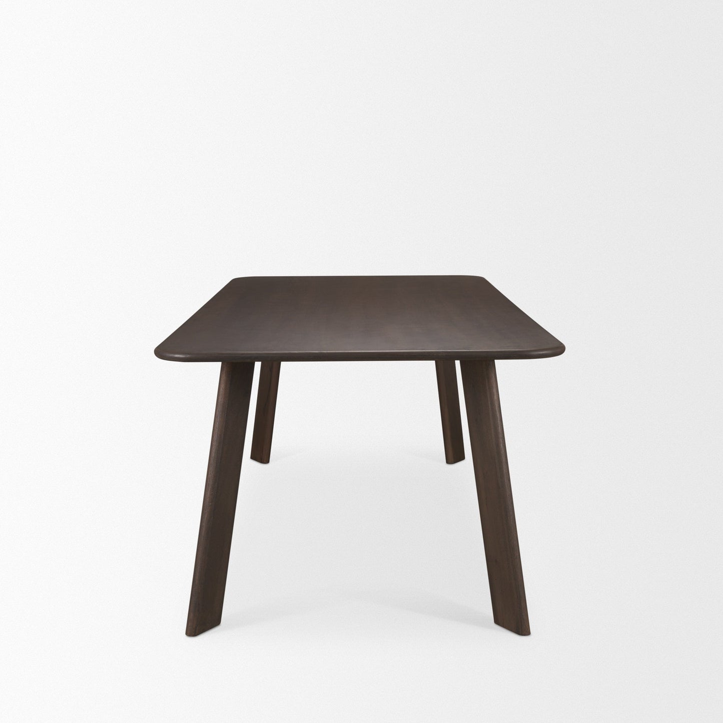 Mercana Welborn Dark Brown Wood Dining Table