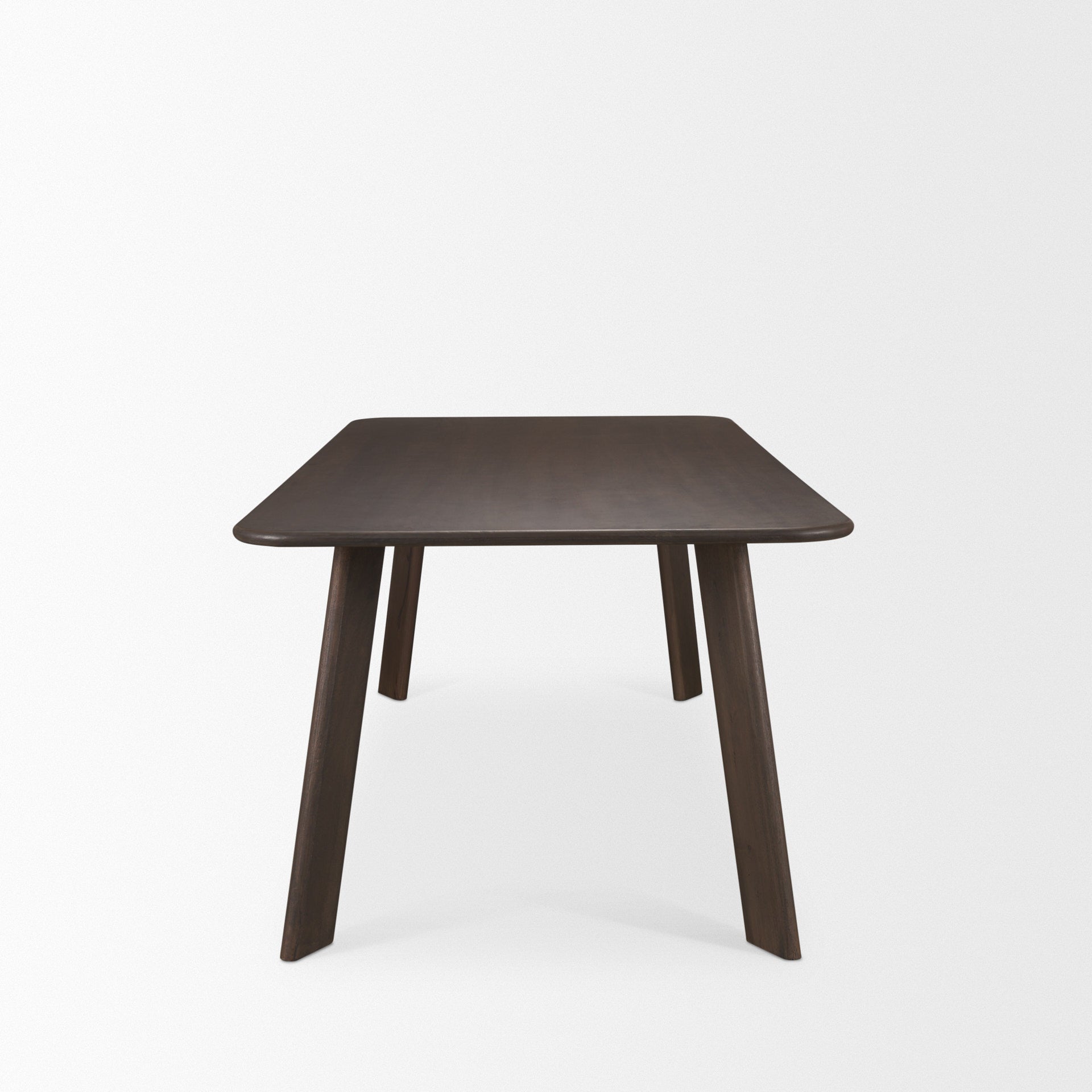 Mercana Welborn Dark Brown Wood Dining Table