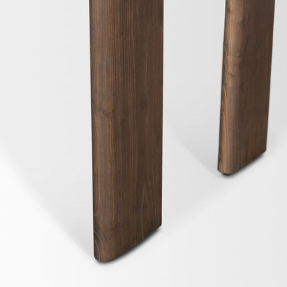 Sohan Dark Brown Wood Oblong Desk