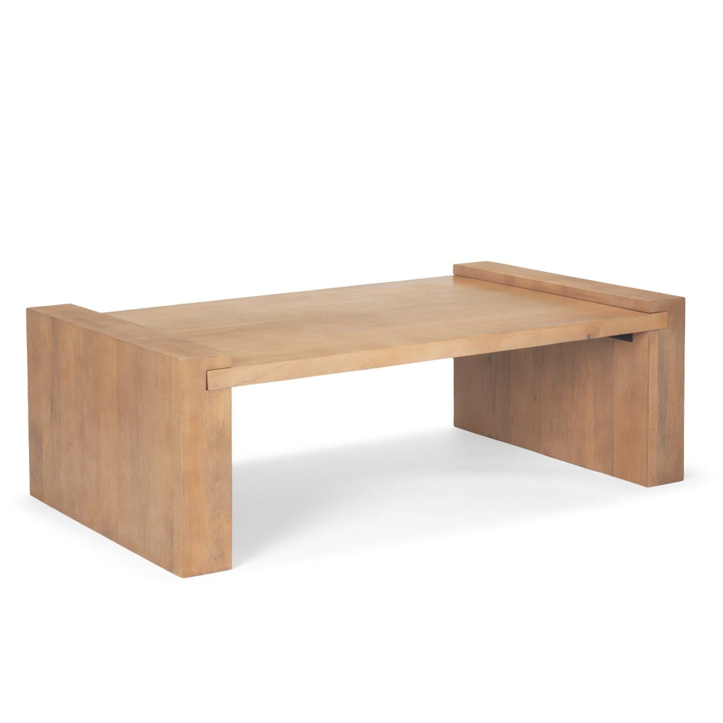 Mercana Wesson Wooden Rectangular Coffee Table