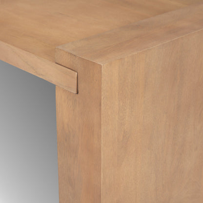Mercana Wesson Wooden Rectangular Coffee Table