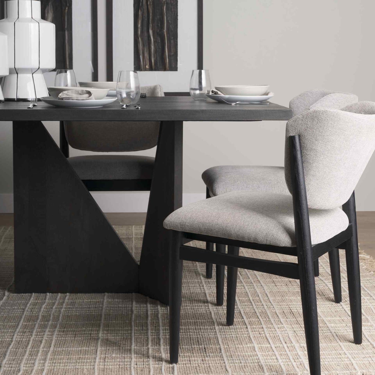 Mercana Tarro Wooden Rectangular Dining Table