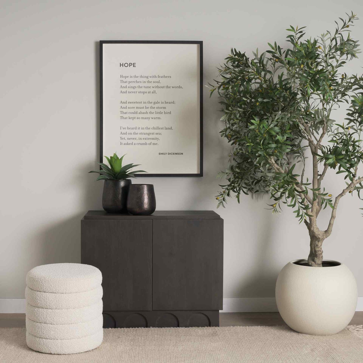 Wagner Wooden Arched Accent Cabinet