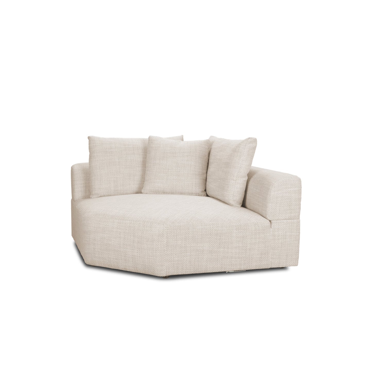 Warner Four Seater Sectional Sofa with Corner