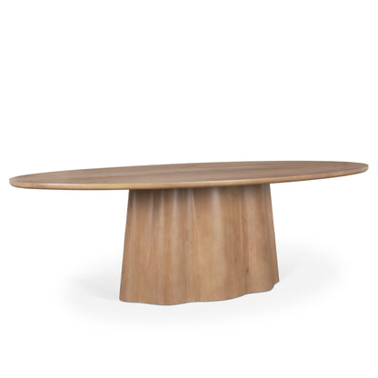 Mercana Jovani Wooden Oval Dining Table