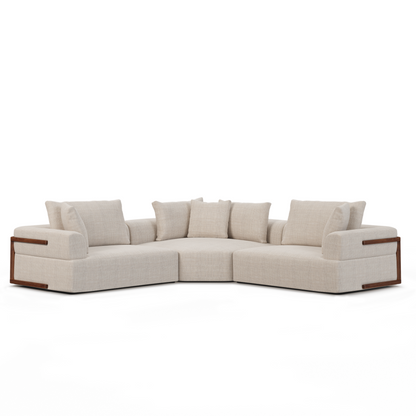 Warner Two Seater Sectional with Corner