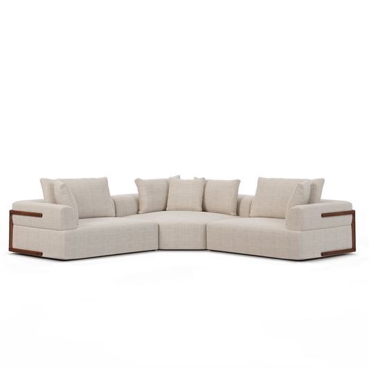 Mercana Warner Two Seater Sectional with Corner