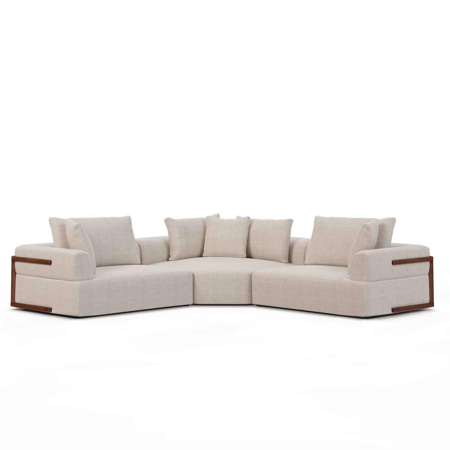 Warner Two Seater Sectional with Corner