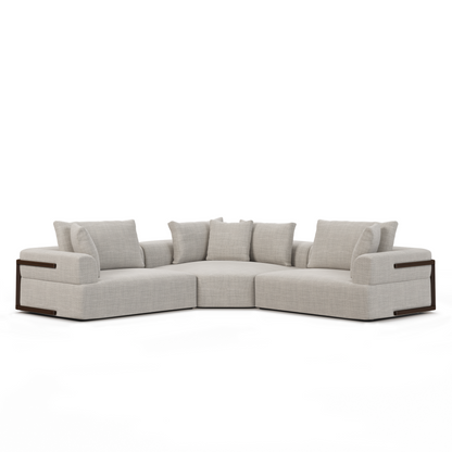 Warner Two Seater Sectional with Corner