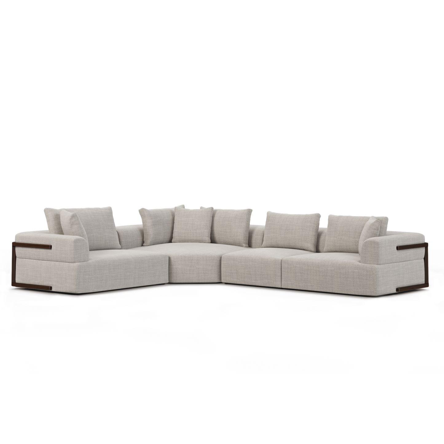 Warner Performance Fabric Sectional Sofa