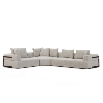 Warner Performance Fabric Sectional Sofa