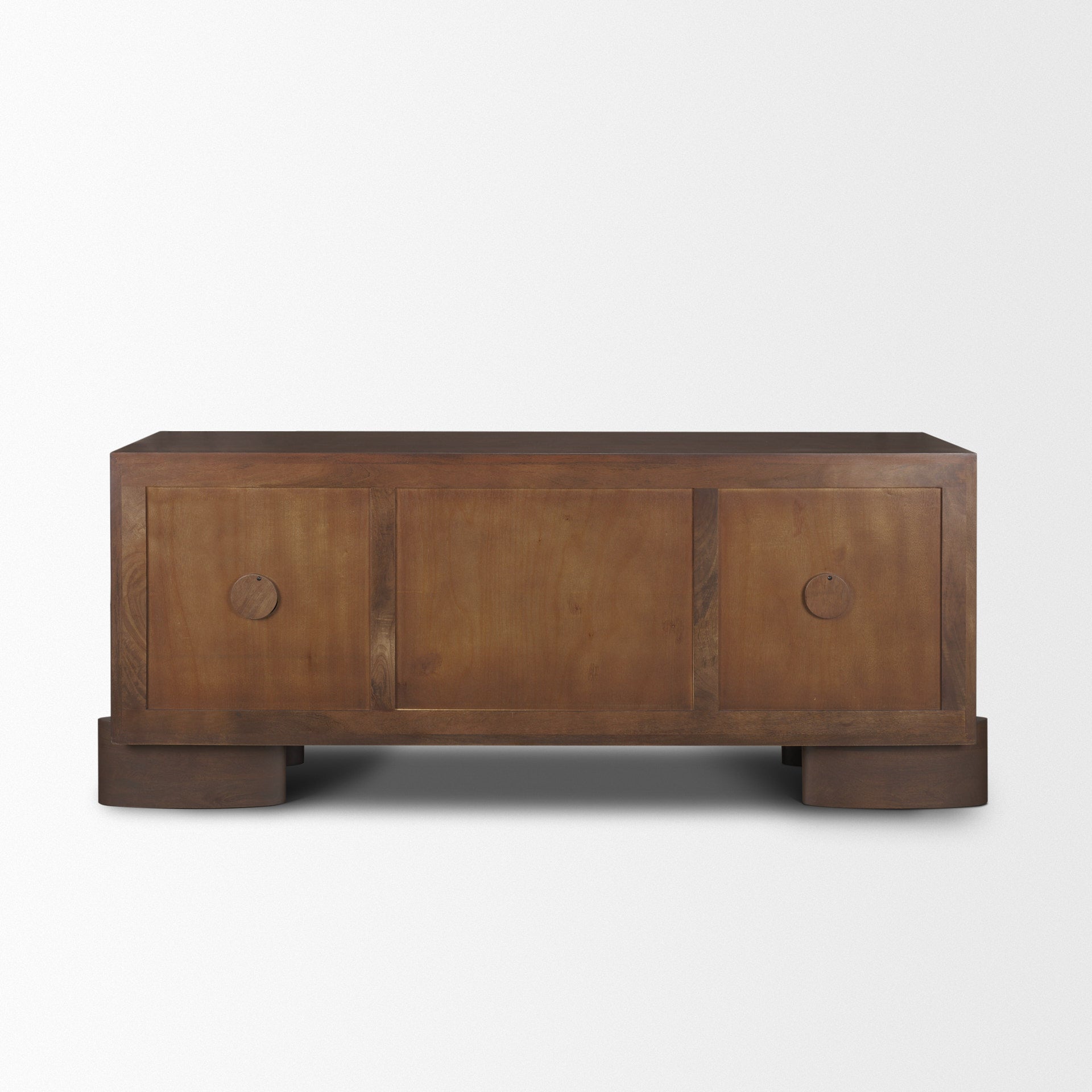 Mercana Jonan Three Drawers Wood Sideboard